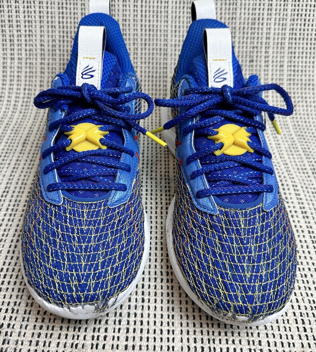 Under Armour Stephen Curry 10 Dub Nation Mens 7 Blue Yellow