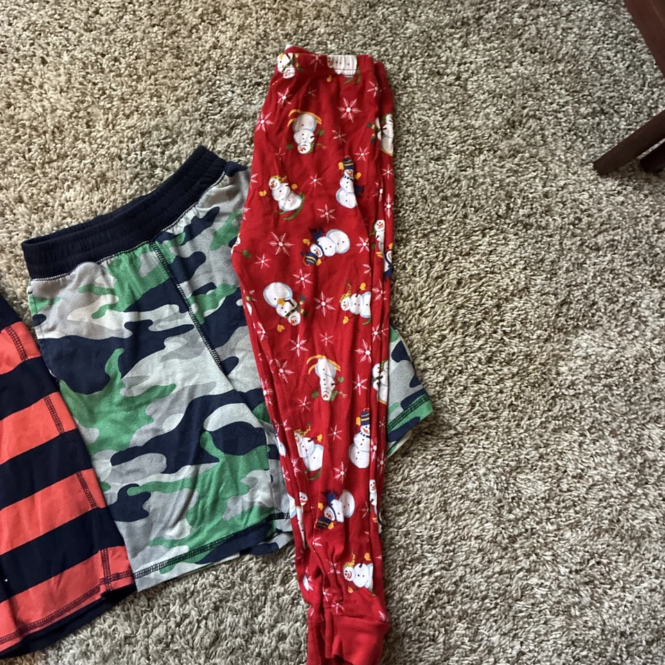 Conjunto de pijama para niños talla 6 8 pantalones cortos Foto 4 de 4