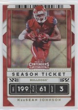 2020 Panini Contenders Draft Picks Game Ticket Keesean Johnson #59