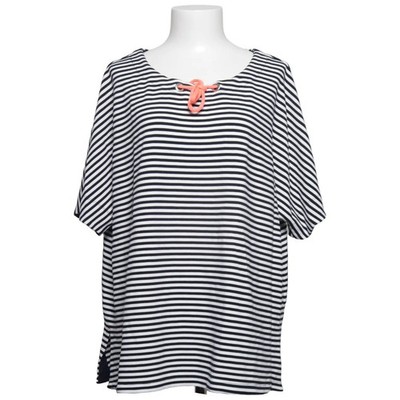 Via Appia Due, Top, Größe: 48, Weiß/Schwarz, Elasthan/Polyester/Viskose #2Fm