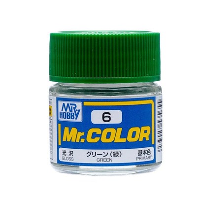 Mr. Hobby Mr. Color Lacquer C006 Gloss Green C6 10ml
