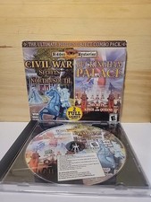Hidden Mysteries PC MAC CD-ROM Civil War and Buckingham Palace Secrets Game Used