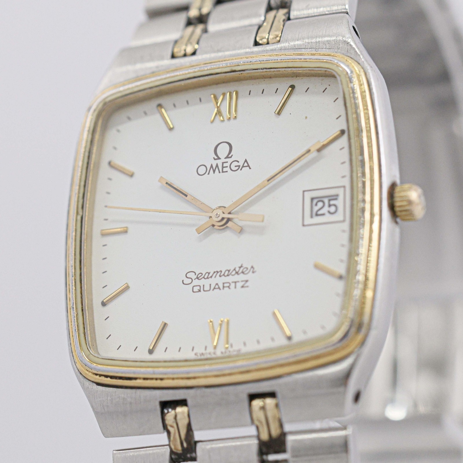 OMEGA Seamaster Cal.1430 Date Roman Gold