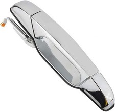 Exterior Chrome Door Handle Rear Left Driver Side, for 2007-2013 Model Years Fro