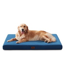 Warmrest Orthopedic XL Tapis de Lit pour Chien Extra Large, Caisse Imperméable à Chien Be