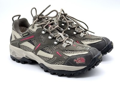 The North Face Gore-Tex Hiking Shoes Taupe/Brown TB1C 566292 Women's 6 US