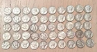 Full Roll of 50 - 1943 Mercury 90% Silver Dimes! Some BU Included!