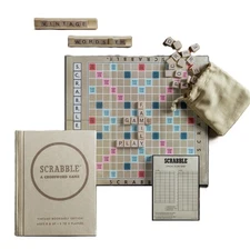 WS Game Company - Scrabble Vintage Bookshelf Game - 21420