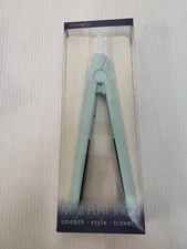 Vivaspa Blue Travel Mini Flat Iron - Hair Straightener - Ceramic Tourmaline