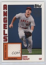 2019 Topps 1984 Topps Baseball Relic Mike Trout #84R-MT