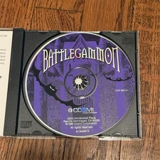 Disc Only Battlegammon PC Game 1999 3D Animated Strategy Adventure CD-ROM