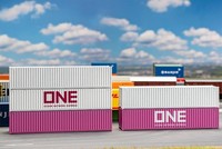 Faller 182152 40' Container One, Set Of 5 1:87 H0 Gauge # NEW In OVP #