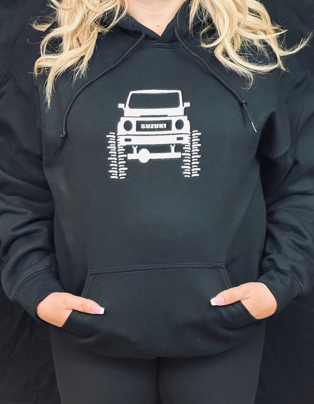 Suzuki Samurai JX Sami Zuk Vintage Sweatshirt Hoodie - S, M, L, XL. 2XL Off-Road