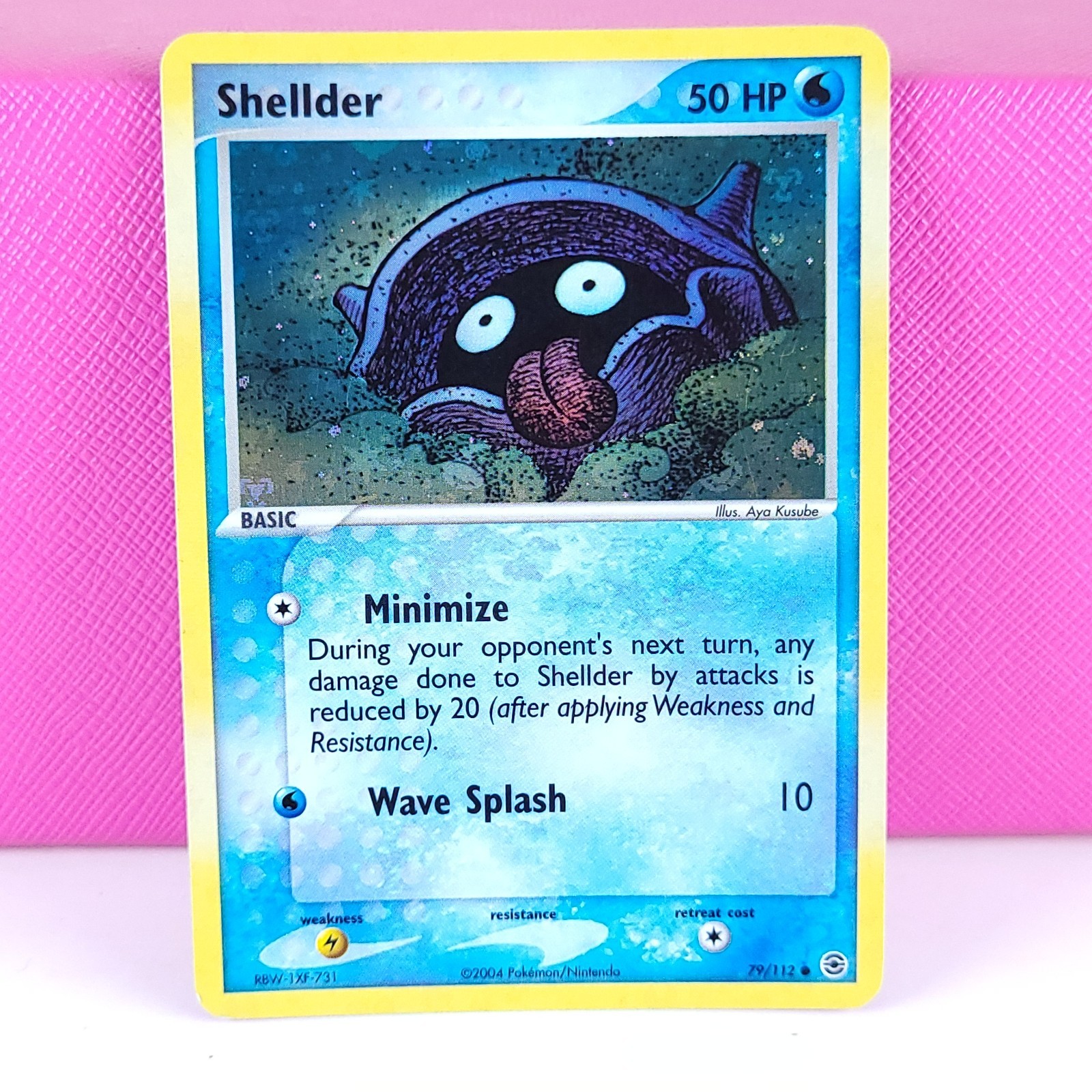 Shellder 79/112 EX FireRed & LeafGreen Reverse Holo MP