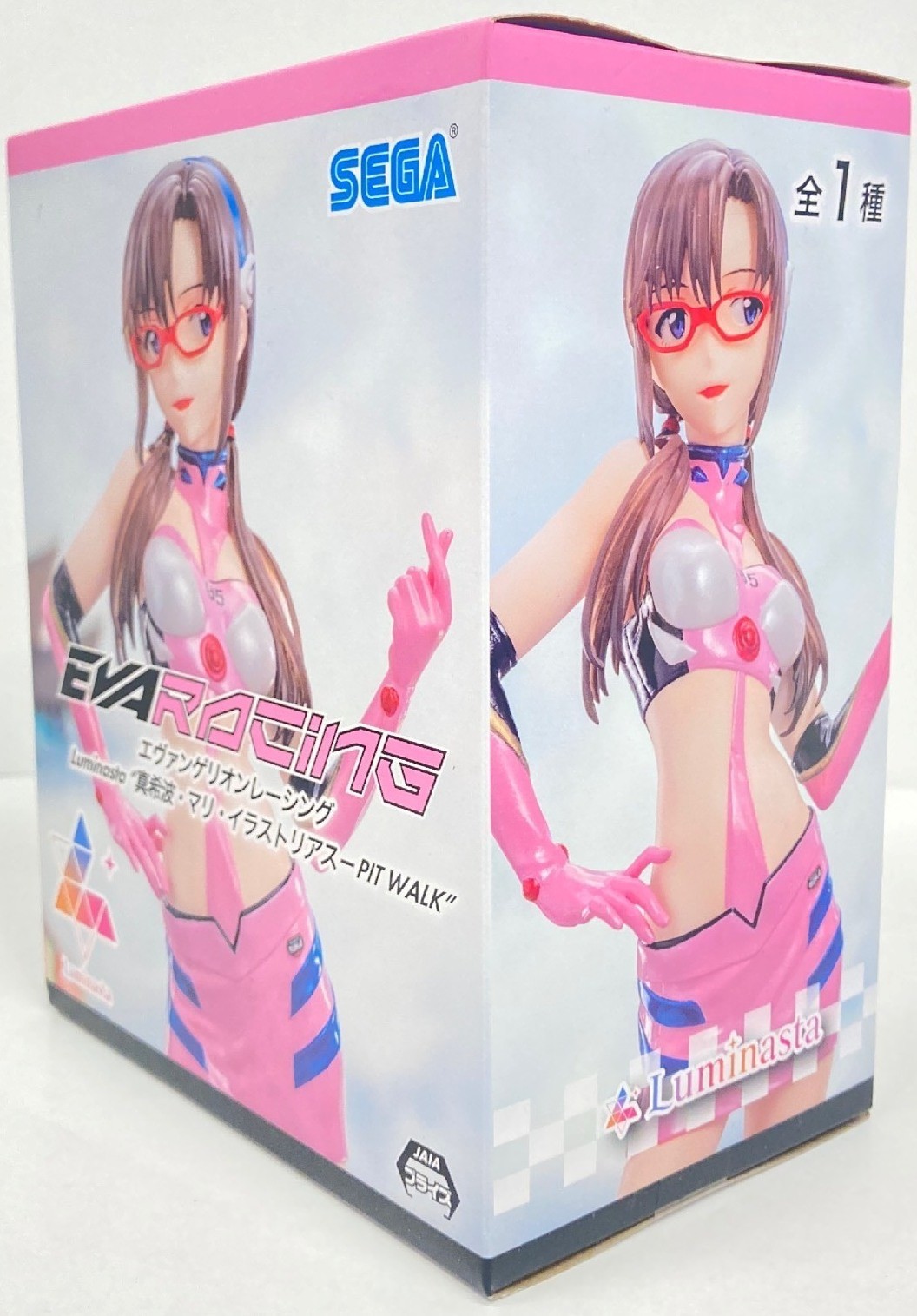Figura SEGA Luminasta Evangelion Racing Makinami Mari Ilustre PIT WALK