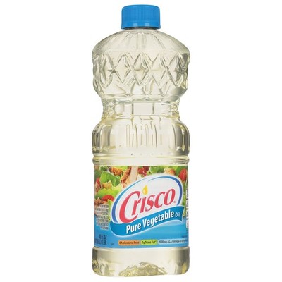 Crisco Pure Vegetable Oil, 40 Fluid Ounce 40 Ounce,