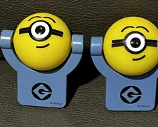 Pair Of Despicable Me Minions Projectables Plug-in Yellow. Tested & Work. EUC