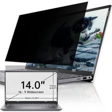Laptop Privacy Screen 14 Inch, 16:9 Aspect, Compatible with HP, Dell, Acer, A...