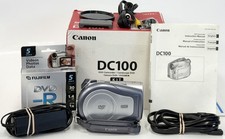 Canon Model DC100 DVD Camcorder with Accessories 