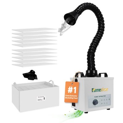 FumeClear Solder Fume Extractor 100W 3 Stage Filters