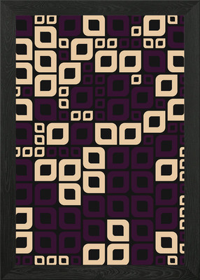 Geometrisches Muster gerahmtes Wandbild Poster Leinwanddruck Bild