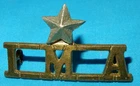 WW2 IMA INDIAN ARMY MILITARY ACADEMY COLONIAL SHOULDER TITLE BADGE WORLD WAR II