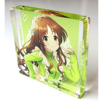 Aiko Takamori Jersey Maid Ver. Cinderella Girls Collab Acrylic Block Japan C713