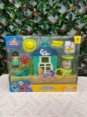 Dino Ranch Hatchery Adventure Toy Set With Incubator New