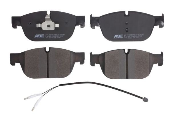 Vorderachse Abe C1P051ABE-P Bremsbelagsatz, Scheibenbremse FüR CitroËN,Peugeot-image