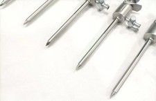 5PCS Laparoscopic Trocar Cannula 5mm Reusable SS Surgical Instrument CE Approved
