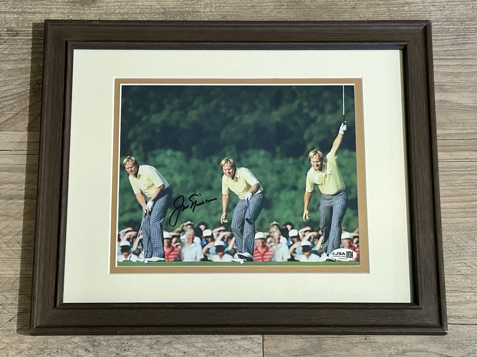 Jack Nicklaus Autographed Signed Photo 1986 Masters 8x10, JSA COA 
