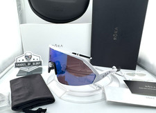 ROKA MATADOR AIR GLOSS WHITE PURPLE HC FUSION MIRROR SHIELD SUNGLASSES USA NEW