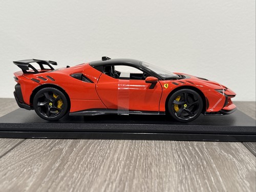 Todo Nuevo ** Ferrari SF90 XX Stradale Naranja - Escala 1/18 Maisto Diecast - Imagen 5 de 8