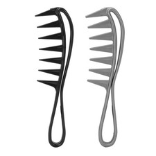 Professional Wide Tooth Hair Detangler AntiStatic Hair Detangling Comb Salon