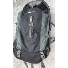 OutdoorMaster Backpack Hiking Daypack Lightweight Travel Backpack Black Gray