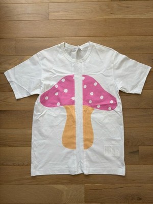 Comme Des Garcons  Pink Mushroom  T-Shirt Men LARGE NWOT