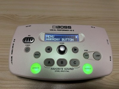 Boss VE-5-WH Vocal Performer weiß nicht getestet gebraucht Japan