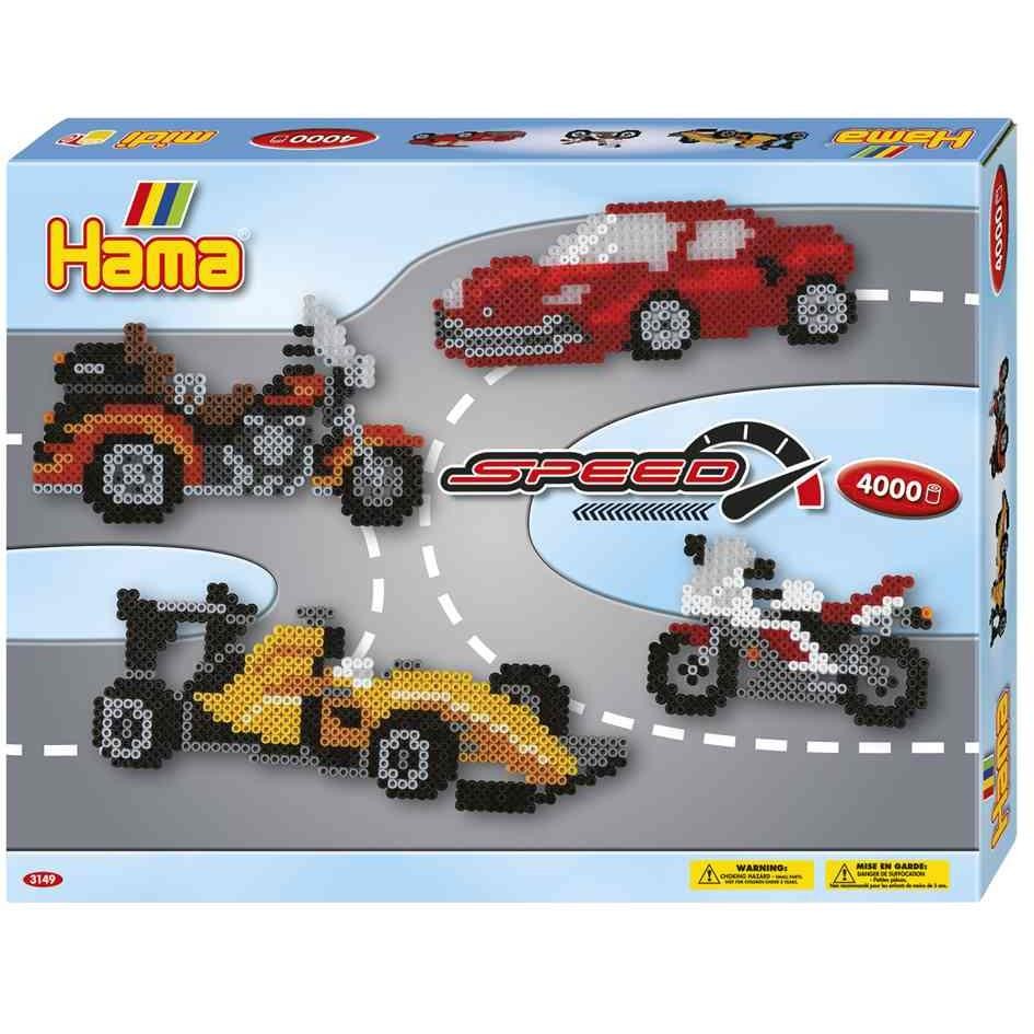 Perles à repasser midi coffret Hama speed activité de loisir créatif en famille