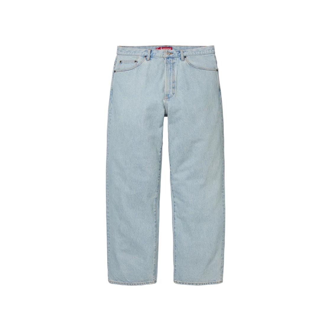 Jean Supreme Baggy léger lavé indigo   24FW