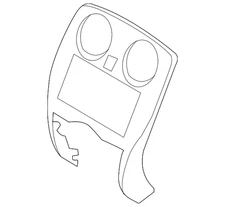 Genuine Nissan Center Panel 68260-9MB0A