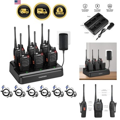 walkie talkies for Adults Long Range with Upgraded Earpiece,radios walkie tal...