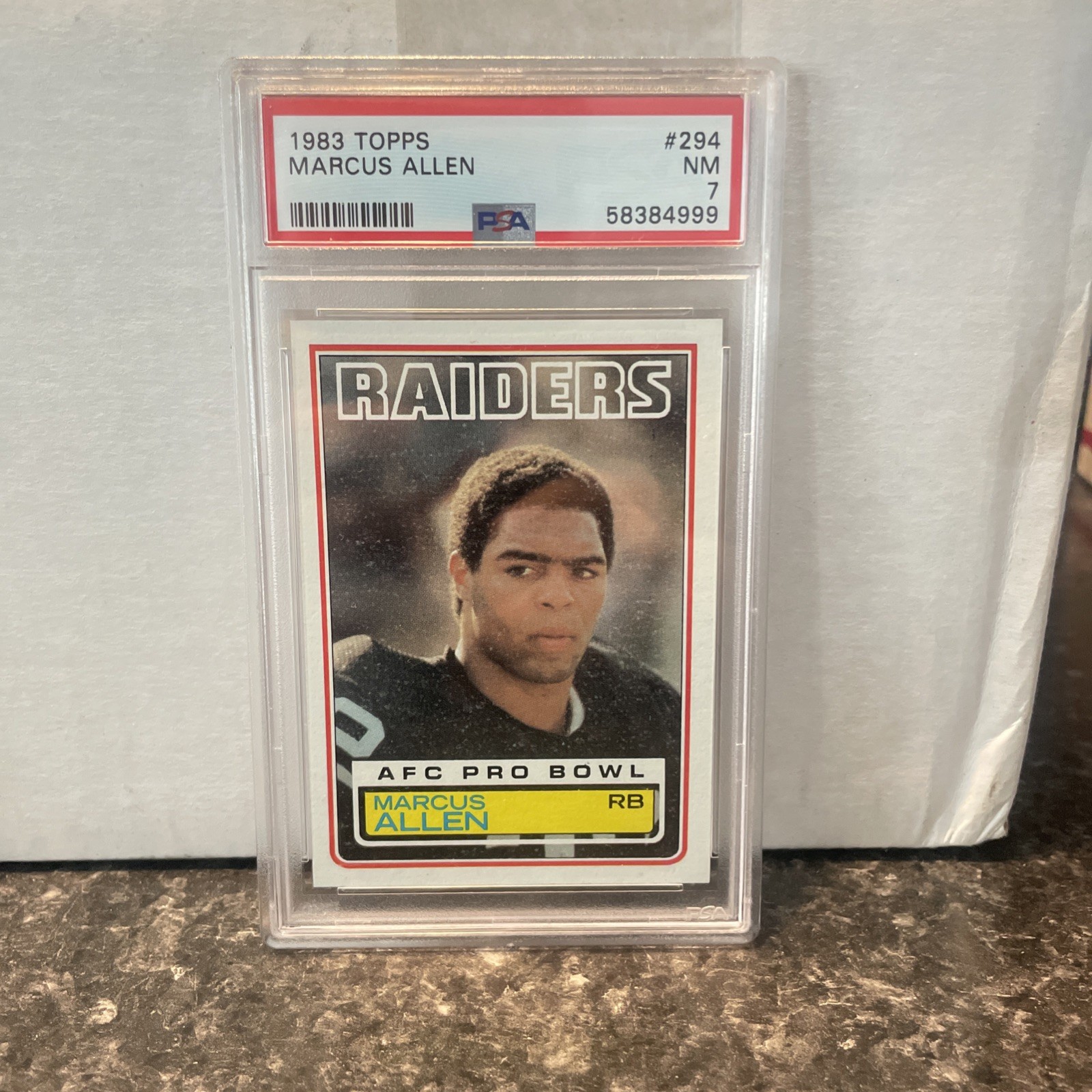 1983 Topps - Marcus Allen #294 (RC)