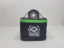   Atom Cayman Roller Skate Wheels Set of 8 with Atom Wheels Padded Plus Carry Bag