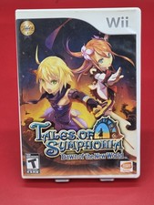 Tales of Symphonia Dawn of the New World Nintendo Wii Video Game Complete Manual