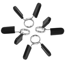 EastyGold Barbell Clamps Dumbbell Spring Clip Circlip Collars 1 1 Inch 4 Pack