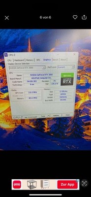 GIGABYTE GeForce RTX 3060 GAMING OC 12GB GDDR6 Grafikkarte