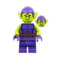 Lego Marvel Super Heroes Green Goblin Medium Legs Minifigur Aus 10793