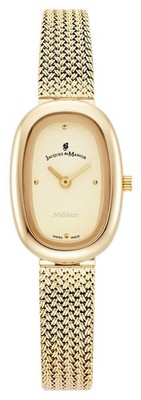 Jacques Du Manoir Noblesse Two-Hand Quartz (20mm) Champagne Dial / Gold