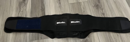 MUELLER Sports Medicine Adjustable Lumbar Back Brace with Removable Pad One Size