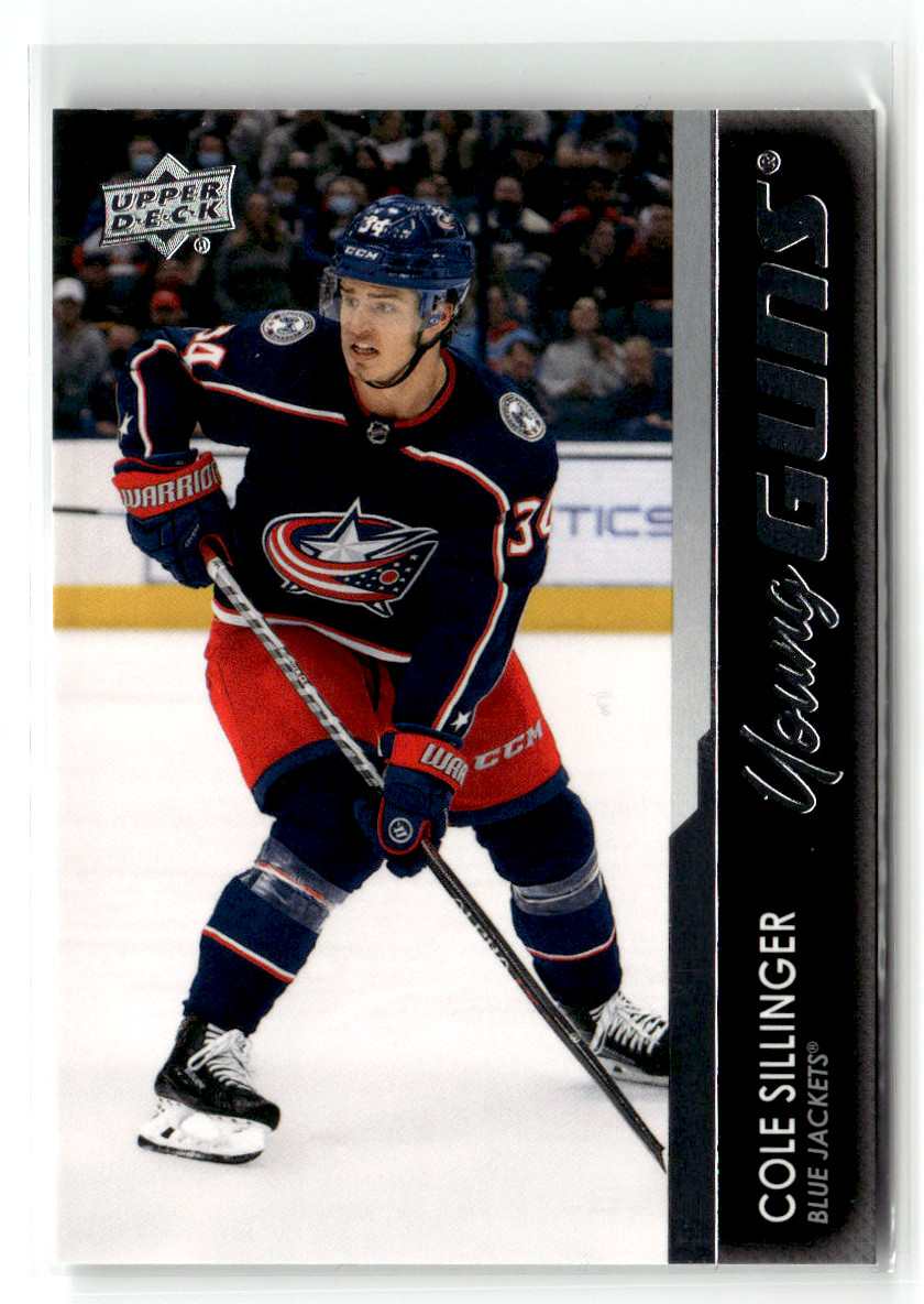 2021-22 Upper Deck Series 2 - Young Guns Cole Sillinger #498 (RC)